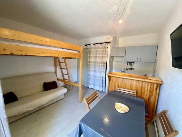 Studio cabine 21m², 5 pers, balcon, animaux admis, parking, proche commerces FR-1-758-28 - Les Angles