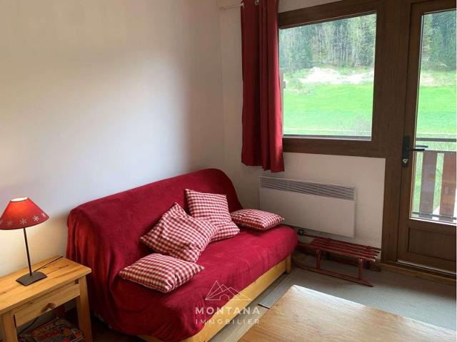 Confortable T2 avec coin nuit pour 4 au Grand-Bornand FR-1-458-203 - Le Grand Bornand