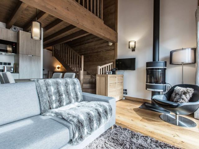 Appartement Souplex Chaleureux aux Gets - 4 pers, 2 Ch. en Suite, proche du Centre et des Pistes FR- - Les Gets