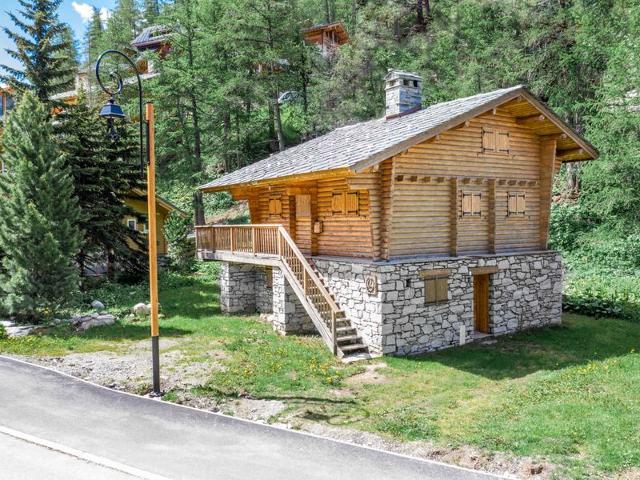 Chalet indépendant haut de gamme avec cheminée, grande terrasse, proche des pistes à Val-d'Isère FR- - Val d’Isère Centre