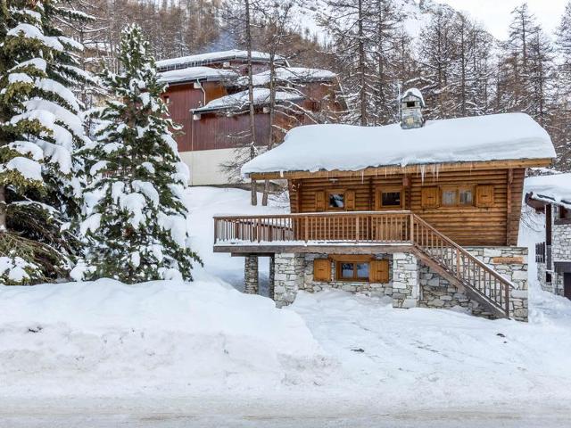 Chalet indépendant haut de gamme avec cheminée, grande terrasse, proche des pistes à Val-d'Isère FR- - Val d’Isère Centre