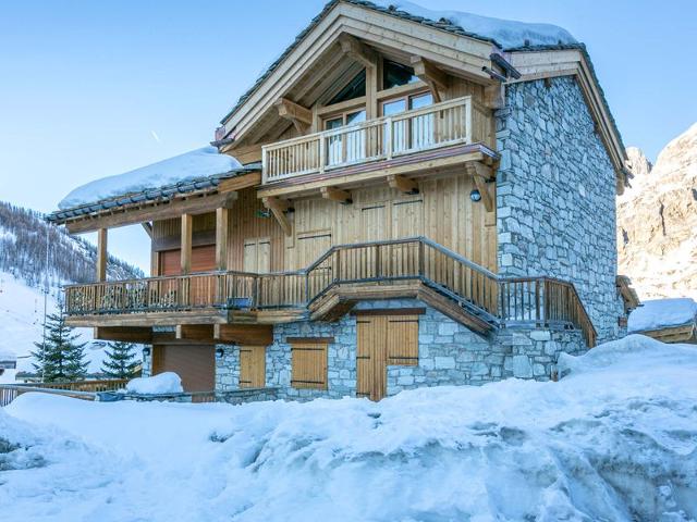 Appartement chalet de luxe à Val-d'Isère avec garage, balcon et wifi, à proximité des pistes FR-1-69 - Val d’Isère Le Châtelard