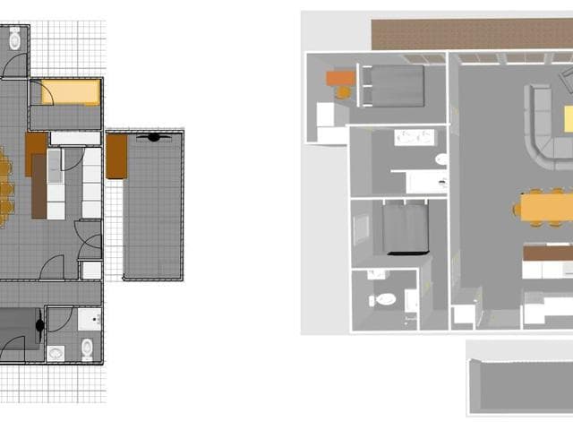 Appartement de luxe au dernier étage, matériaux nobles, résidence aux pieds des pistes, Val-d'Isère FR-1-694-89 - Val d’Isère Centre