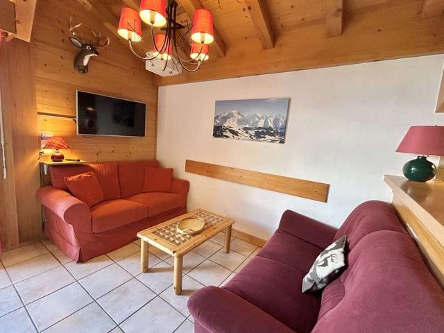 Appartement 3 Pièces + Mezzanine, 7 couchages, 2 Balcons, Parking FR-1-597-177 - Combloux