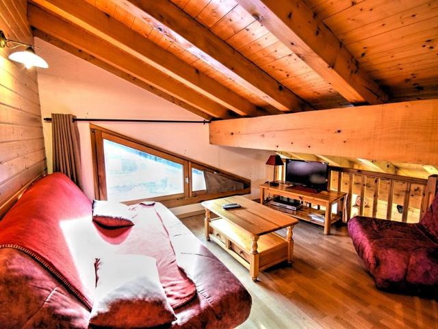 Appart duplex familial avec mezzanine, 200m du centre et remontées, équipé pour 8, parking, WiFi FR- - Morzine