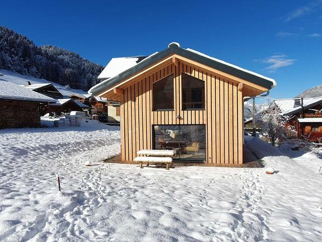 Chalet Neuf à Morzine : 4 pers, 75m², Terrasse, Proche Centre, Wifi, Parking FR-1-524-113 - Morzine