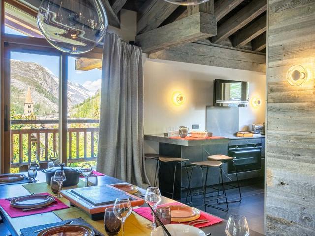 Luxueux 5 pièces avec cheminée, balcon panoramique, proche des pistes - Val-d'Isère FR-1-694-108 - Val d’Isère Centre