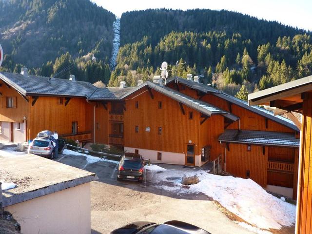 Appartement cosy au pied du téléphérique de Nyon, balcon, parking, animaux admis FR-1-524-19 - Morzine