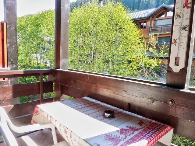 Duplex studio près du centre de Morzine, 6 pers., balcon, garage, proche remontées et navettes gratu - Morzine