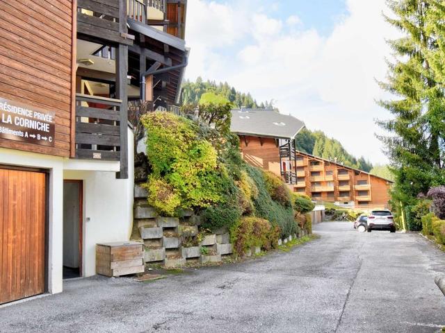 Duplex studio près du centre de Morzine, 6 pers., balcon, garage, proche remontées et navettes gratu - Morzine