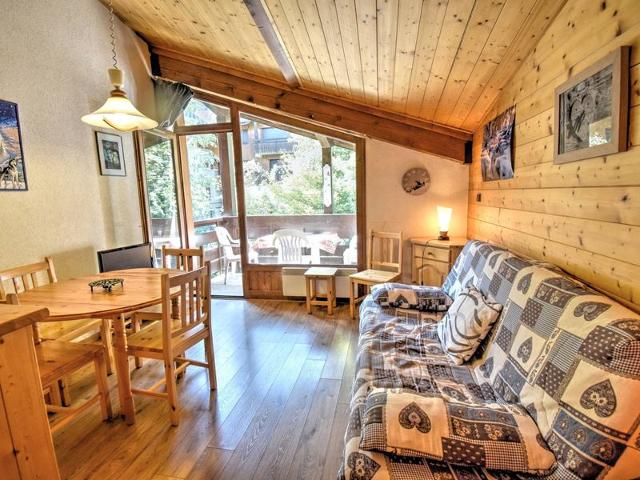 Duplex studio près du centre de Morzine, 6 pers., balcon, garage, proche remontées et navettes gratu - Morzine