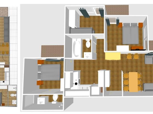 Appartement 4 pièces avec balcon, WiFi et parking couvert FR-1-694-38 - Val d’Isère Centre