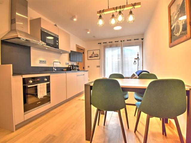 Appartement Neuf Centre Morzine, 100m des Pistes, Parking, 4 pers, 1 ch, 28m² FR-1-524-118 - Morzine