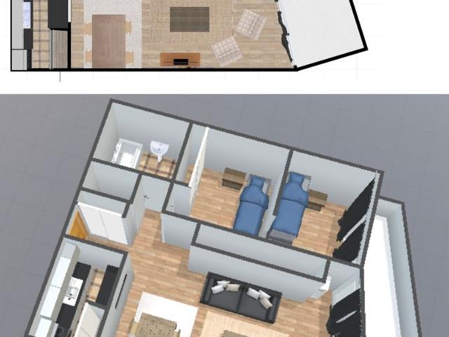 Appartement confortable au sud avec balcon et lave-linge FR-1-694-180 - Val d’Isère Centre