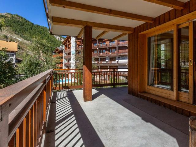 Appartement standing 3 pièces avec terrasse, cheminée, parking et WiFi à Val-d'Isère FR-1-694-199 - Val d’Isère Centre