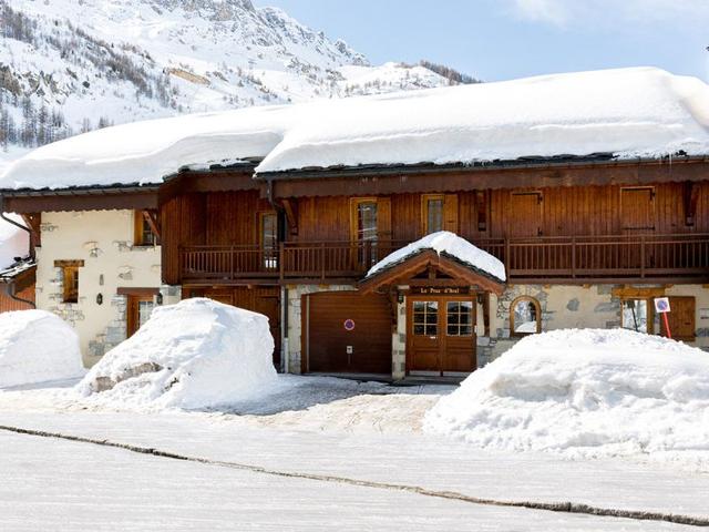 Appartement standing 3 pièces avec terrasse, cheminée, parking et WiFi à Val-d'Isère FR-1-694-199 - Val d’Isère Centre