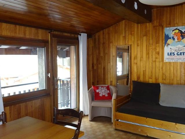 Appartement 2 pièces lumineux 4 pers, cœur des Gets, WiFi, draps et serviettes inclus, proche commodités FR-1-802-16 - Les Gets