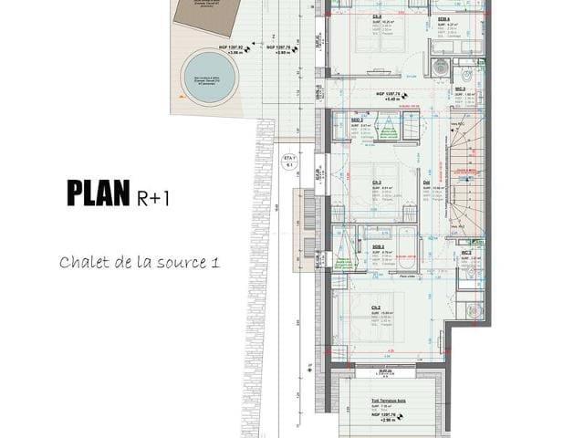 Chalet de luxe 200m² sur piste avec spa, St Martin de Belleville, 10 pers FR-1-613B-48 - Saint Martin de Belleville