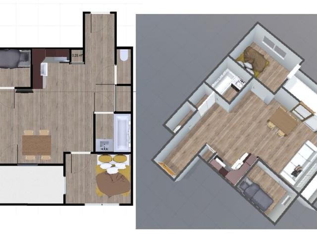 Appartement cosy avec wifi et parking - Pied des pistes, proche village enfants FR-1-694-140 - Val d’Isère Centre