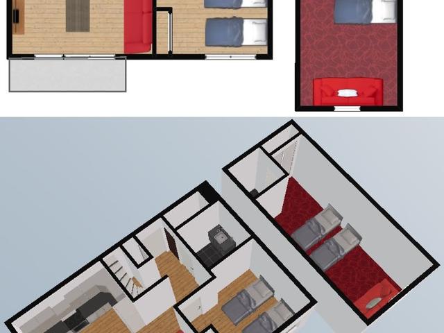 Charmant appartement 2 pièces avec mezzanine, balcon et wifi à Val-d'Isère – Animaux acceptés FR-1-694-200 - Val d’Isère Le Châtelard