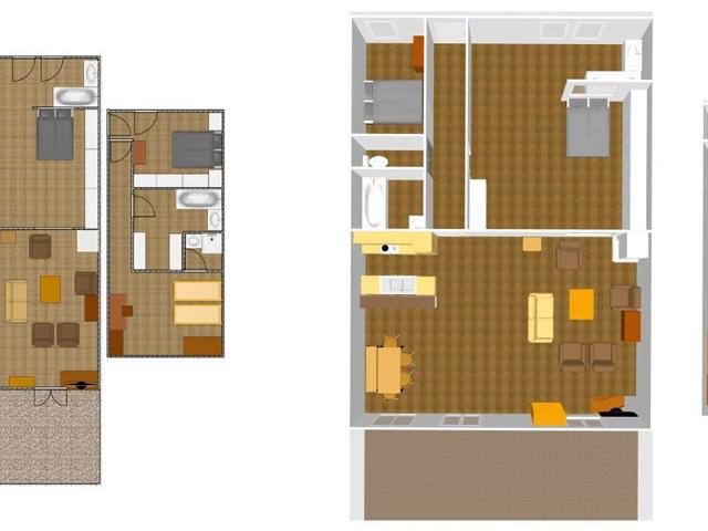 Élégant Appartement de Standing avec Terrasse et Accès Direct aux Pistes à Val-d'Isère FR-1-694-119 - Val d’Isère Le Châtelard