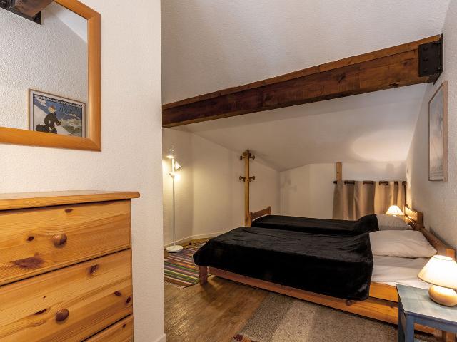 Charmant studio avec cabine et mezzanine à Val-d'Isère, WIFI, balcon sud, 6 pers. FR-1-694-308 - Val d’Isère Centre