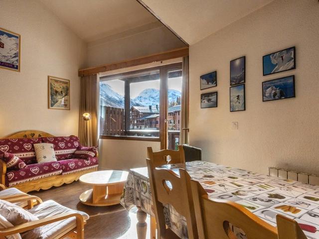 Charmant studio avec cabine et mezzanine à Val-d'Isère, WIFI, balcon sud, 6 pers. FR-1-694-308 - Val d’Isère Centre