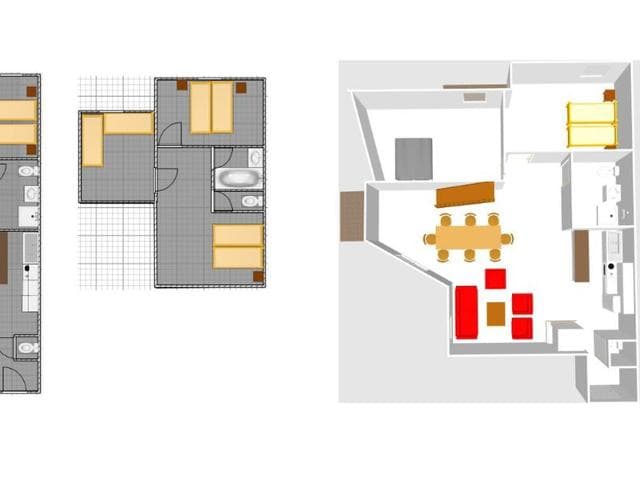 Duplex montagnard rustique avec cheminée, au vieux village de Val-d'Isère, au pied des pistes FR-1-6 - Val d’Isère Centre