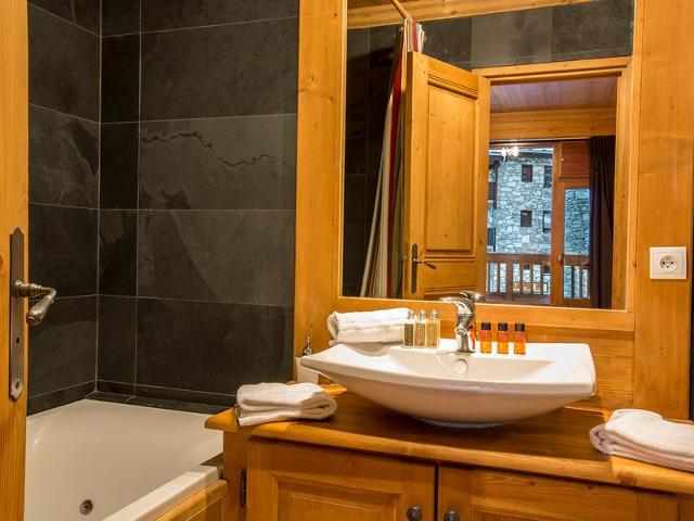 Appartement élégant 3 pièces cabine avec wifi, skis aux pieds, en résidence de standing à Val-d'Isèr - Val d’Isère Centre