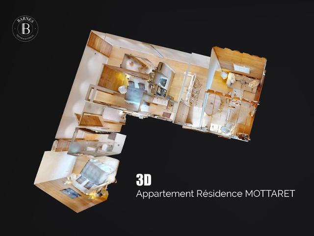 Bel appartement moderne à Méribel Mottaret avec terrasse - 6 pers FR-1-613-118 - Méribel Les Allues 1200