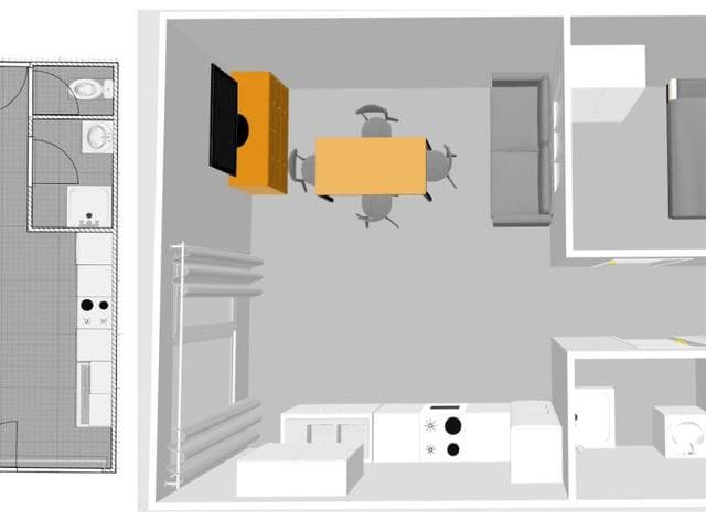 Charmant 2 pièces à Val d'Isère - WIFI, pour 4 pers FR-1-694-363 - Val d’Isère Centre