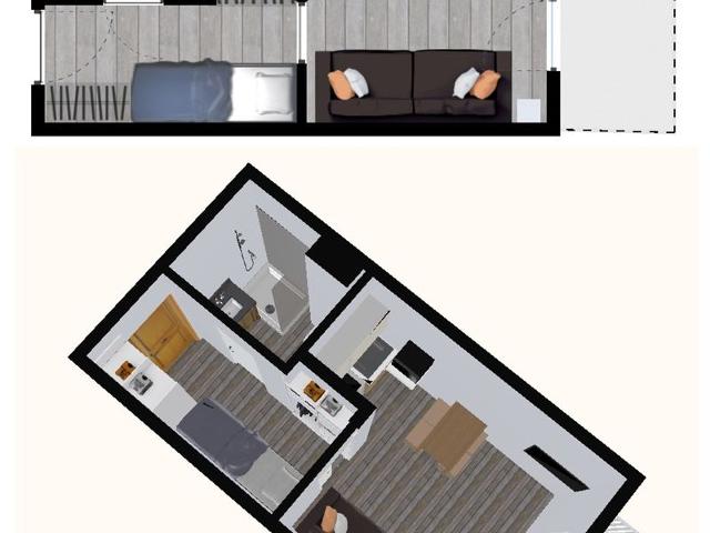 Studio rénové avec balcon, parking et proche pistes à Val-d'Isère FR-1-694-287 - Val d’Isère Centre