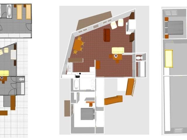 Charmant Duplex Montagnard, 4 Pièces + Alcôve, Proche des Pistes à Val-d'Isère FR-1-694-97 - Val d’Isère Centre