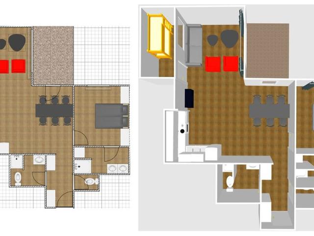 Appartement de standing avec Wi-Fi, garage, terrasse et accès direct aux pistes à Val-d'Isère FR-1-694-348 - Val d’Isère Le Châtelard