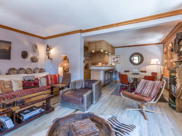 Appartement de charme avec balcon, 8 pers, décor raffiné, au cœur de Val-d’Isère, proche des pistes - Val d’Isère Centre