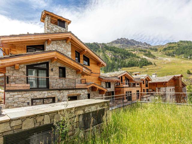 Bel appartement avec wifi, garage, cheminée et grande terrasse au pied des pistes à Val-d'Isère FR-1 - Val d’Isère Le Châtelard