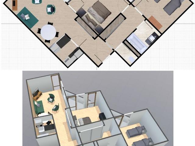 Charmant 3 pièces avec balcon, Wifi, acceptant animaux, au centre de Val-d'Isère FR-1-694-252 - Val d’Isère Centre