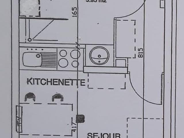 Location Appartement 2 Pièces 30m² 4 Pers aux Menuires avec Balcon Plein Sud, Pied des Pistes FR-1-1 - Les Menuires Bruyères