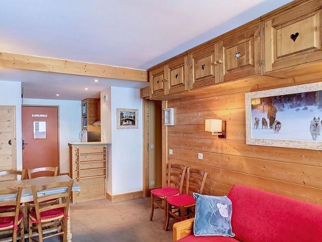 Bien de 42m², 4/5 pers, 2 balcons, pied des pistes, commerces, parking, skis aux pieds FR-1-178-389 - Les Menuires Bruyères