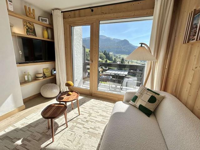 Megeve: Appartement 3 Pièces, 6 Couchages, Parking inclus, Proche pistes et village FR-1-597-181 - Megève