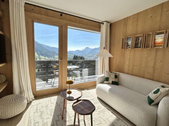 Megeve: Appartement 3 Pièces, 6 Couchages, Parking inclus, Proche pistes et village FR-1-597-181 - Megève