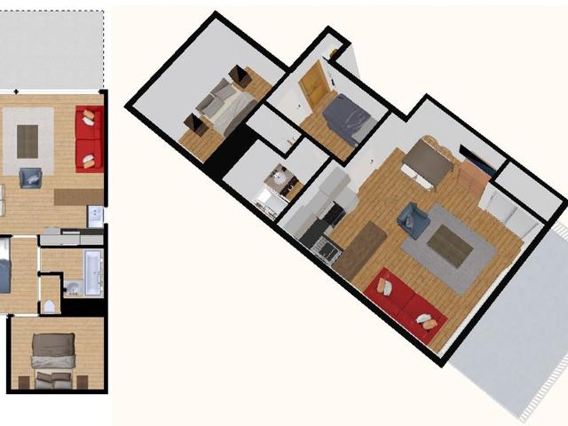 Charmant appartement avec terrasse, WIFI et parking, skis aux pieds FR-1-694-134 - Val d’Isère Centre