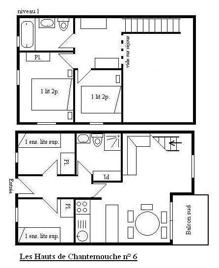 Appartement Hauts De Chantemouche MRB390-006 - Méribel Centre 1600 