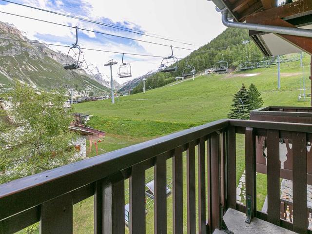 Appartement 2 pièces + mezzanine avec balcon, parking et WiFi FR-1-694-249 - Val d’Isère Centre