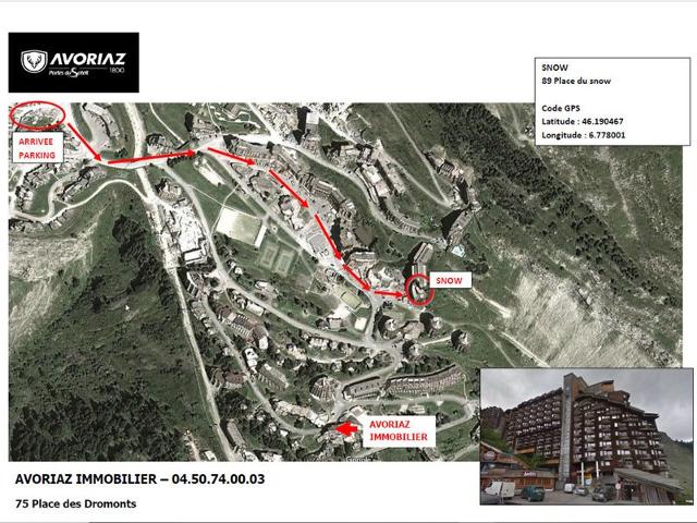 Appartement au cœur d'Avoriaz pour 4 pers, 22 m² - Village du Festival FR-1-633-81 - Avoriaz