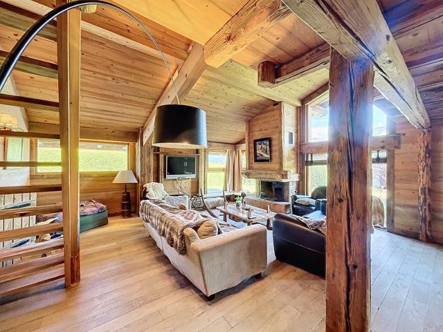 Chalet 5 chambres près de Megève avec vue Mont Blanc FR-1-560-148 - Megève