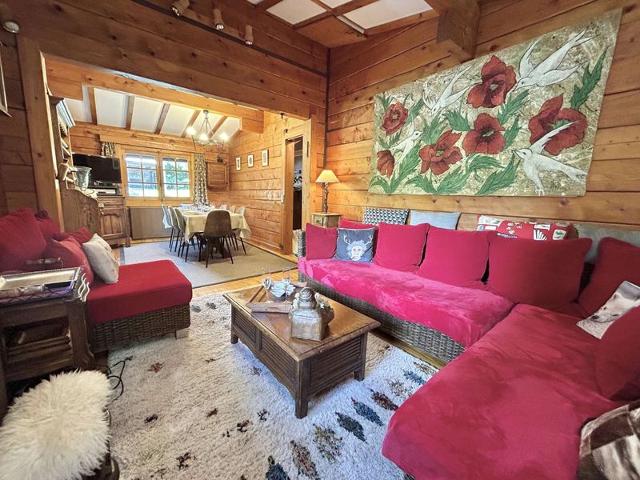 Chalet 6-8 pers, 4 chambres, proche remontées, parking FR-1-597-182 - Megève