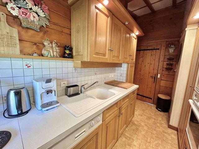 Chalet 6-8 pers, 4 chambres, proche remontées, parking FR-1-597-182 - Megève