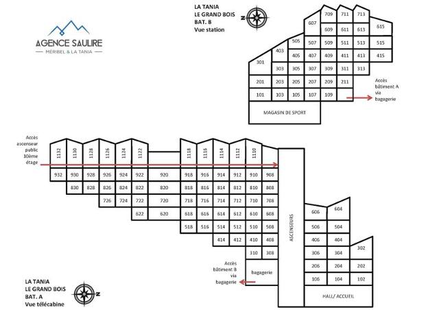 Appartements LE GRAND BOIS A - La Tania