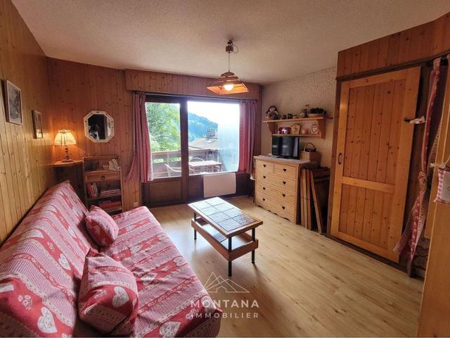 Studio cosy pour 4 au Grand-Bornand avec balcon FR-1-458-207 - Le Grand Bornand